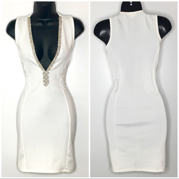 belinda Dresses & Skirts - BELINDA  ❤️ WHITE DIAMONDS AND PEARLS DRESS